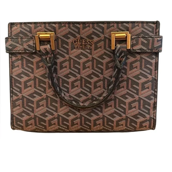 Guess ATENE MINI SATCHEL Womens Handbag