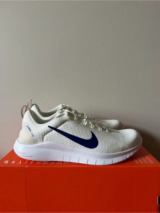 Nike Flex Experience RN 12 White Royal Blue DV0740-103 Men’s Size 11.5