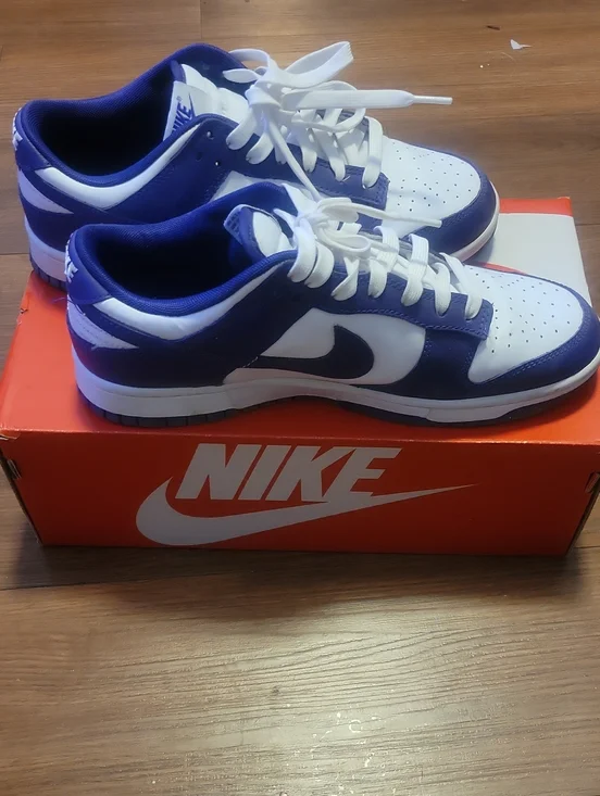 Nike Men’s Low-Top Sneakers - White & Purple