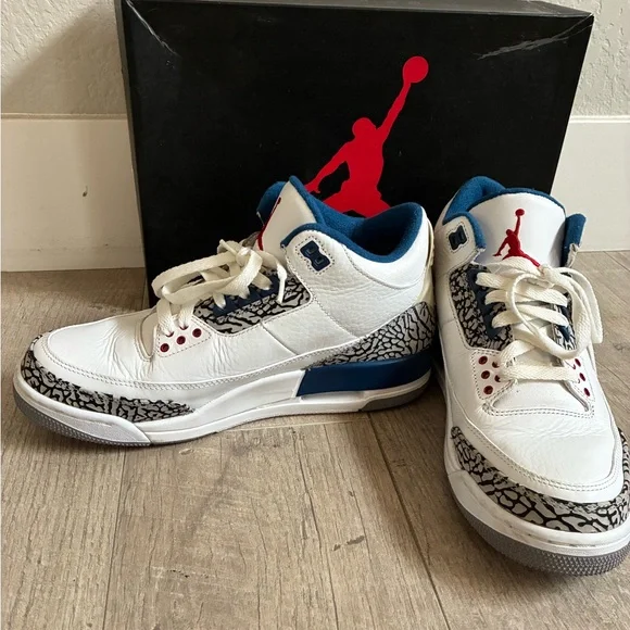 Nike Jordan  3 Retro “True Blue” sneaker
