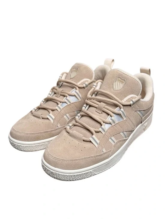 K-Swiss Slamm 99 SDE Men's Beige/Tan Suede Low-Top Sneakers Shoes Size 8