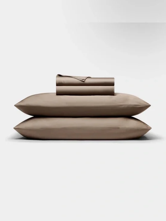 NWOT Cozy Earth Bamboo Viscose Sheet Set Queen Walnut Brown