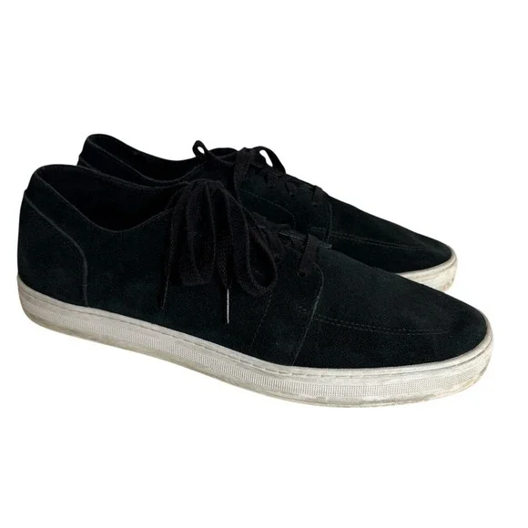 Sorel Mens‎ Caribou Waterproof Low Sneaker Black Suede Lace Up Shoes Size 12