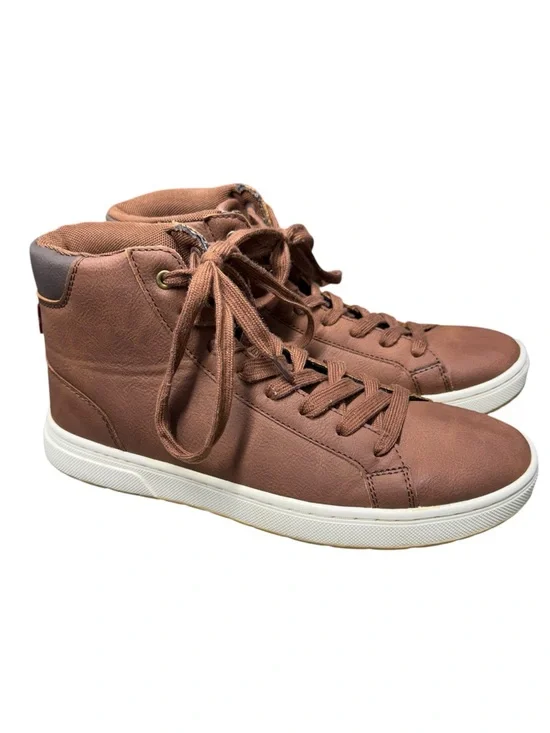Levi's Brown High-Top Casual Sneakers