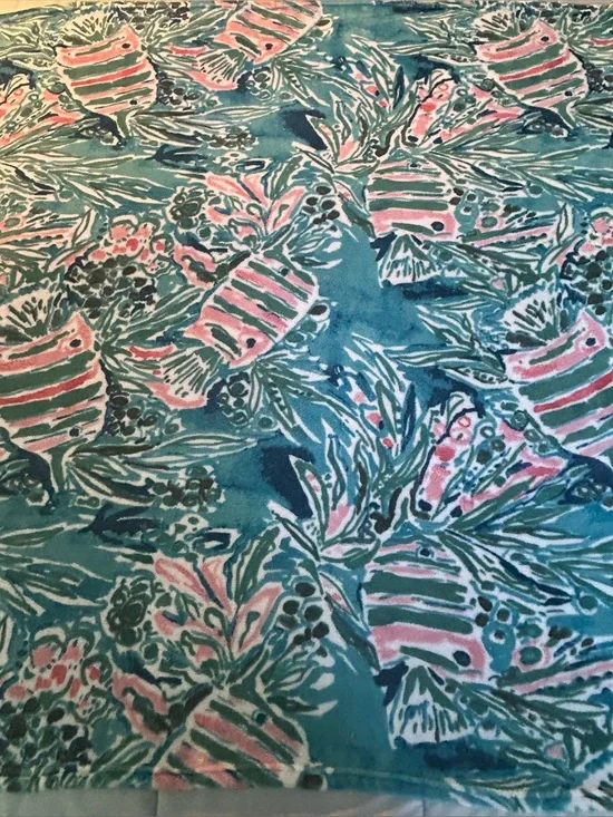 Decorative Tropical Theme Luxurious Fleece throw by designer Barbra Ignatiev
