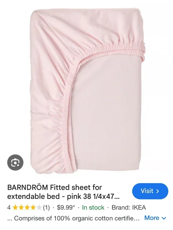 BARNDRÖM IKEA fitted sheet