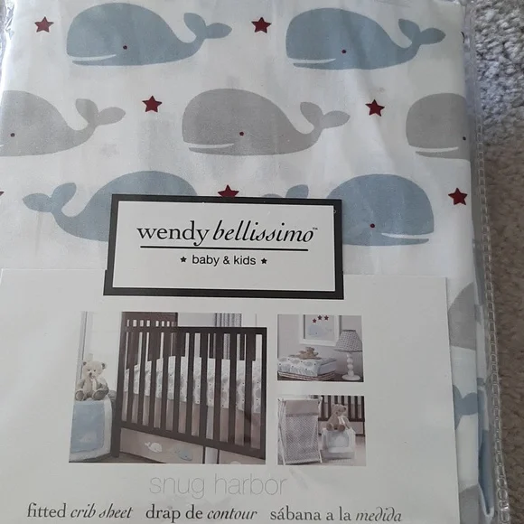 NIB Wendy Bellissimo fitted crib sheet