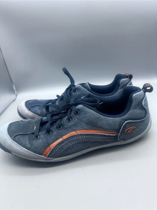 Dr. Scholl's Men's Navy and Orange Casual Sneakers