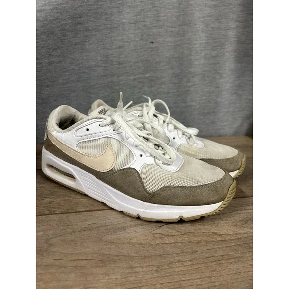 Nike Air Max SC White Sanddrift Khaki Men's 8.5 Sneakers HM6136-100