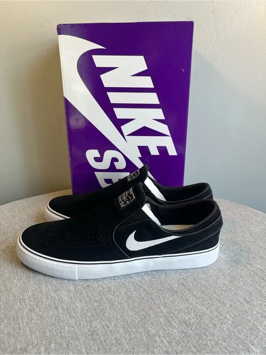 Nike SB Zoom Janoski+ Slip Black White Men's Shoe Size 11 FN5893 001