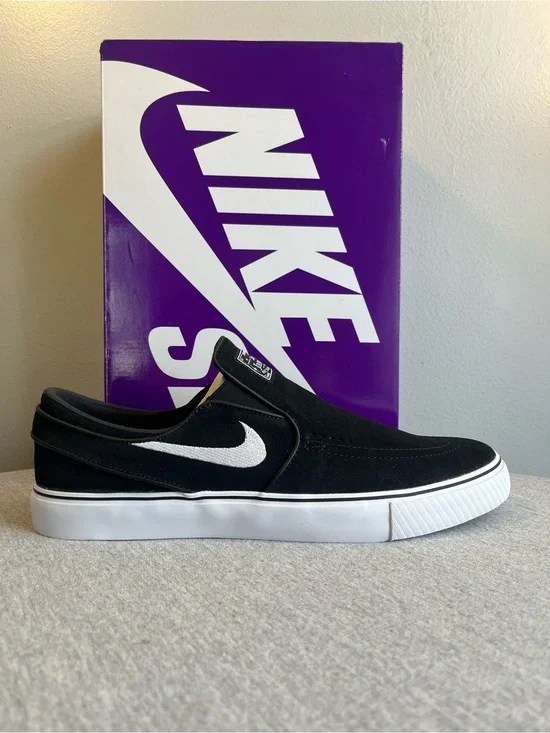 Nike SB Zoom Janoski+ Slip Black White Men's Shoe Size 11 FN5893-001