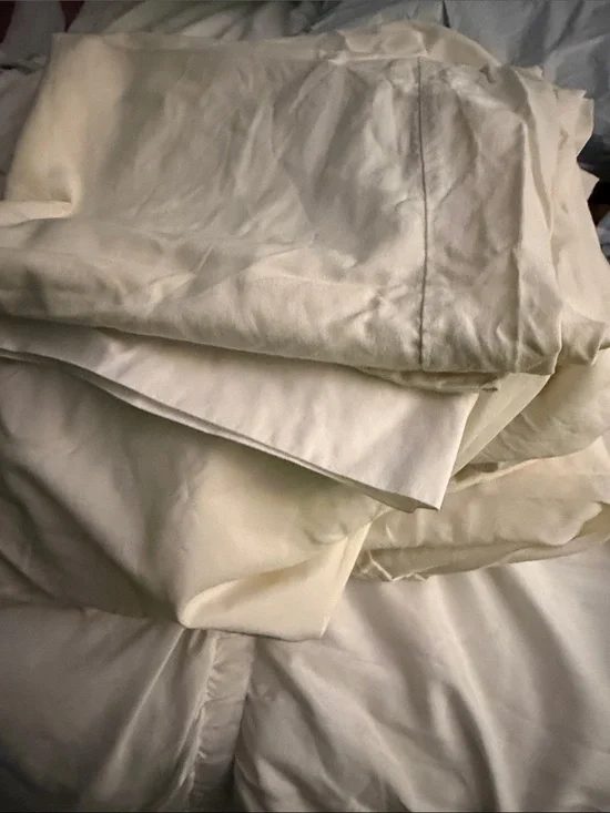 Classic White Cotton Bed Sheet Set - Soft Home Bedding twin