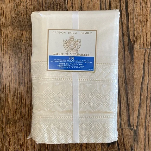 Cannon Royal Family Luxury Percale Pillowcases