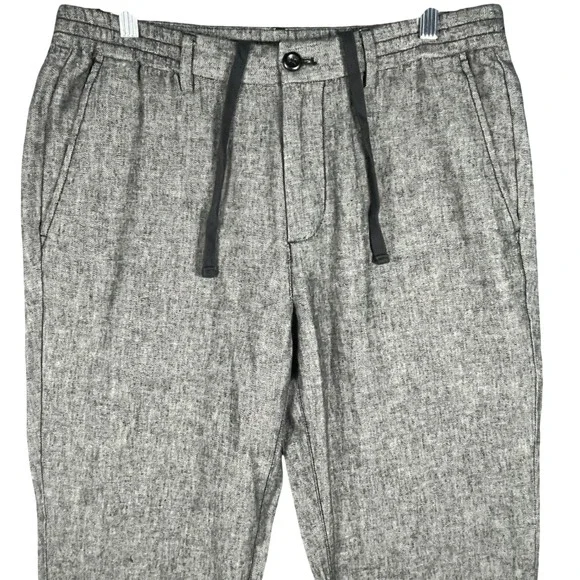 Banana Republic Men's Gray Drawstring Chinos