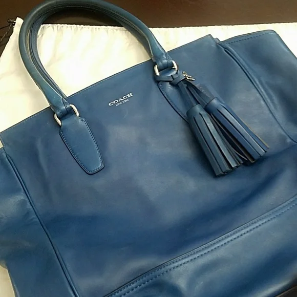 Coach Large Blue Tote