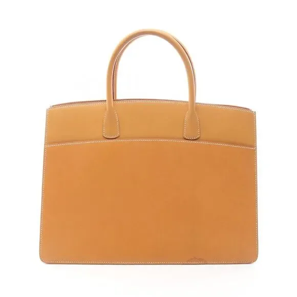Hermes Whitebus GM calf tote bag
