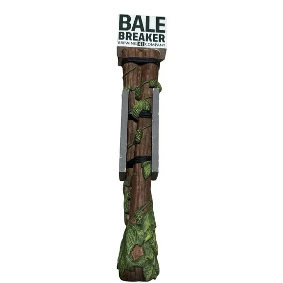 Bale Breaker Brewing Tap Handle Dormancy Beer Yakima Washington Brewery Hops