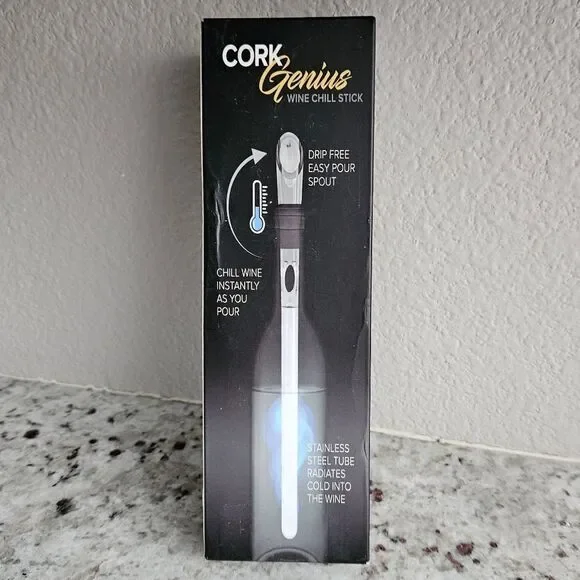 Cork Genius Wine Chill Stick