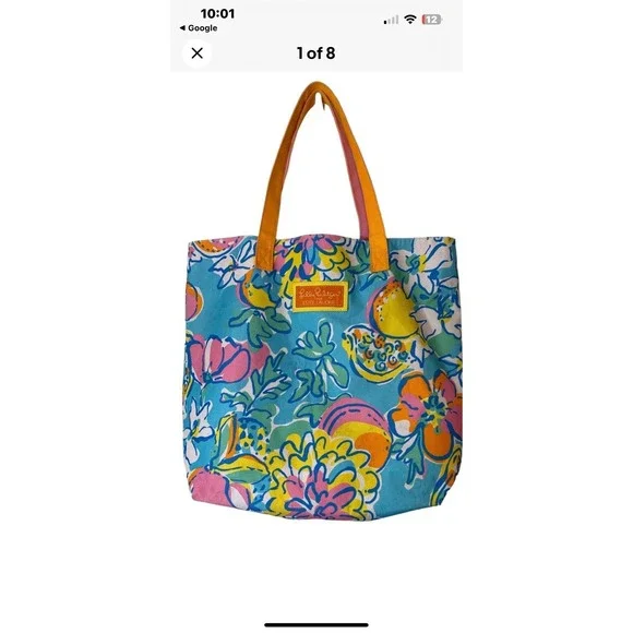Lilly Pulitzer for Estee Lauder Bright Tropical Beach Bag‎ / Tote