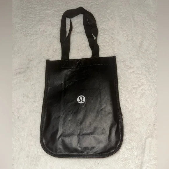 Lululemon Reusable‎ Shopping Beach/Tote Bag Black/White New Large