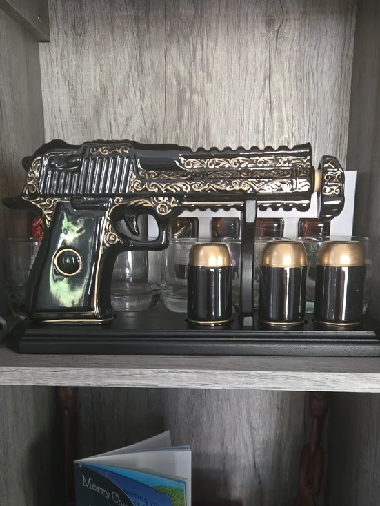 Decanter And Shot Glasses New