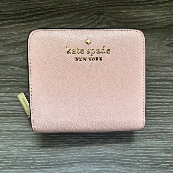 Kate Spade Leila Small Pebbled Leather Wallet