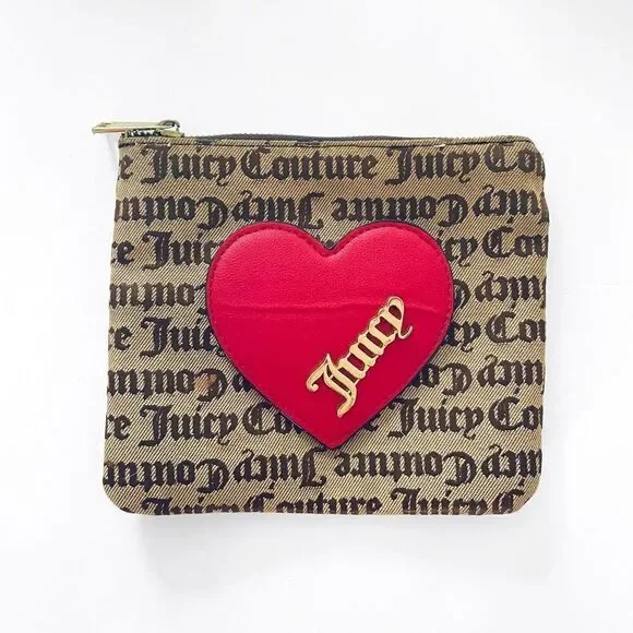 Juicy Couture Heart Wallet Pouch