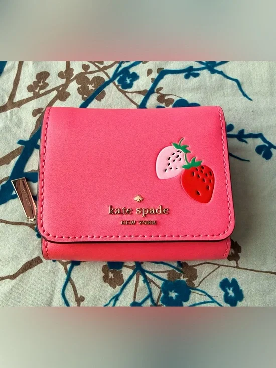 Kate Spade Picnic in the Park Small Trifold Wallet