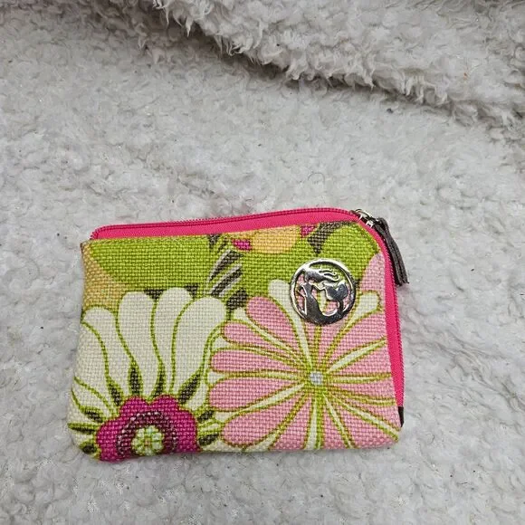 Spartina 449 Camellia Medallion Coin Purse‎