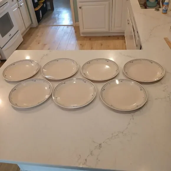VTG Set Of 7 Corning Corelle Country Violets 10.25