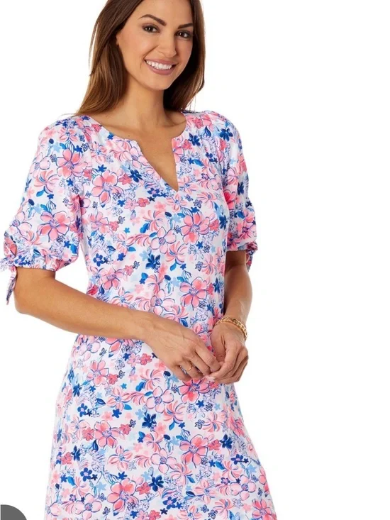 Lilly pulitzer easley short sleeve dress size xl