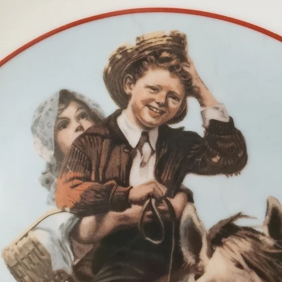 Norman Rockwell horse western 
