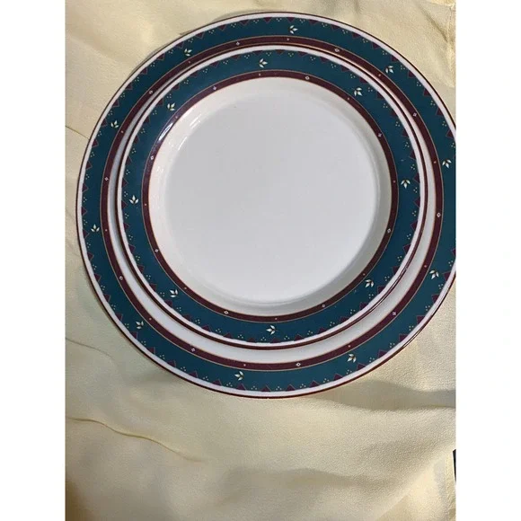 Lenox Chinastone COUNTRY LODGE Dinner &‎ Salad plate 1set