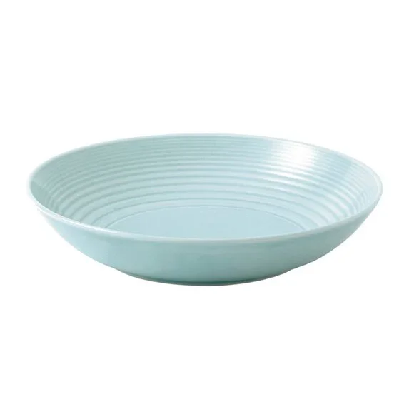 NWOT Royal Doulton x Gordon Ramsay Maze Blue Pasta Bowl Set of  2
