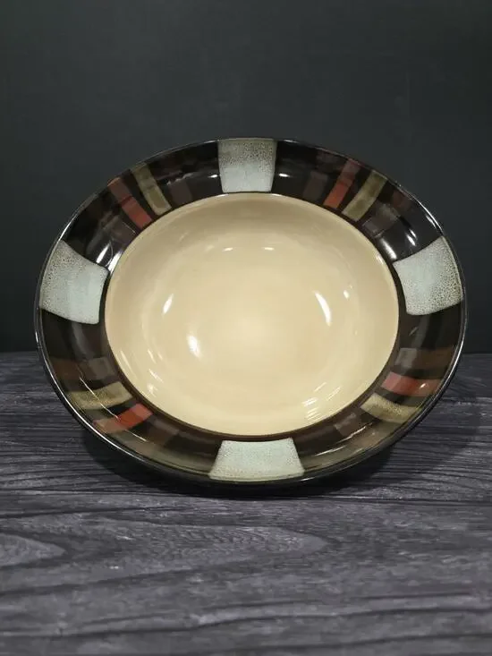 Pfaltzgraff Everyday TAHOE 10” Round Vegetable Serving Bowl - EUC