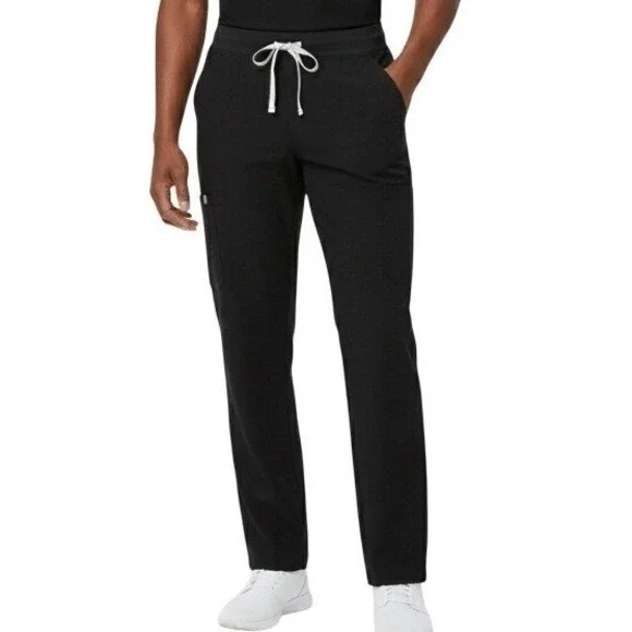 FIGS Pants Mens XXL Black Technical Collection HW Kade Cargo Scrublife Aesthetic