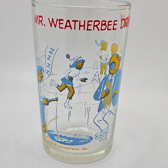 Vintage 1973 Archie Comics‎ Jughead Drinking Glass Mr. Weatherbee Drops In