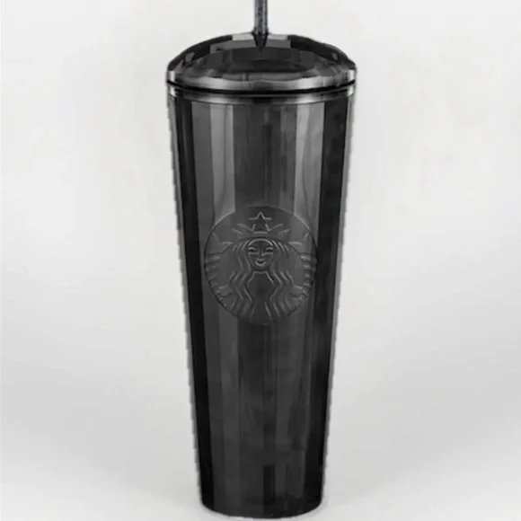 Starbucks Iridescent Black Pearl Marbled 24oz Venti Cold Cup Tumbler