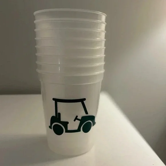 Set of 8 golf flex cups