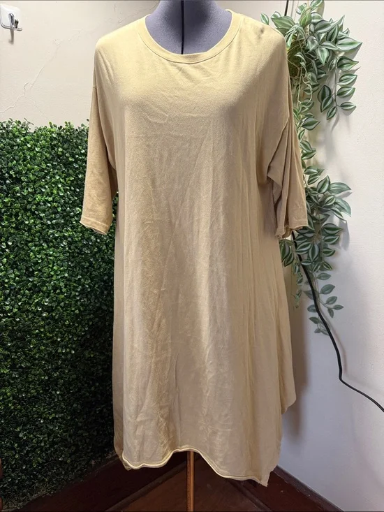 Free People Beach Oversized Short Sleeve Dress