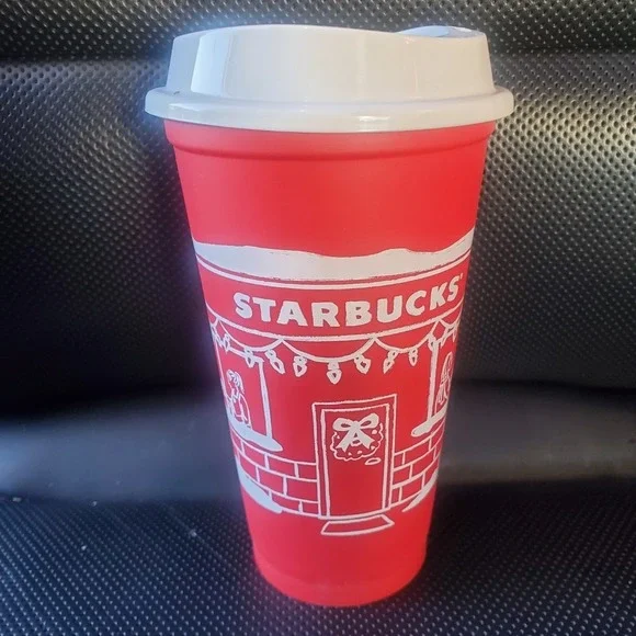 NEW Starbucks Christmas 2025‎ Red Cup Day 16oz Xmas Holiday Reusable Coffee Cup
