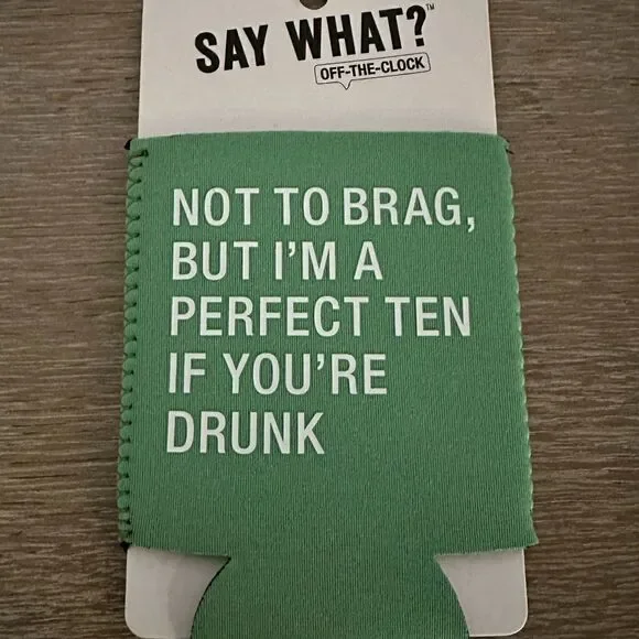 Funny Gag Gift Beer Can Drink Coozie