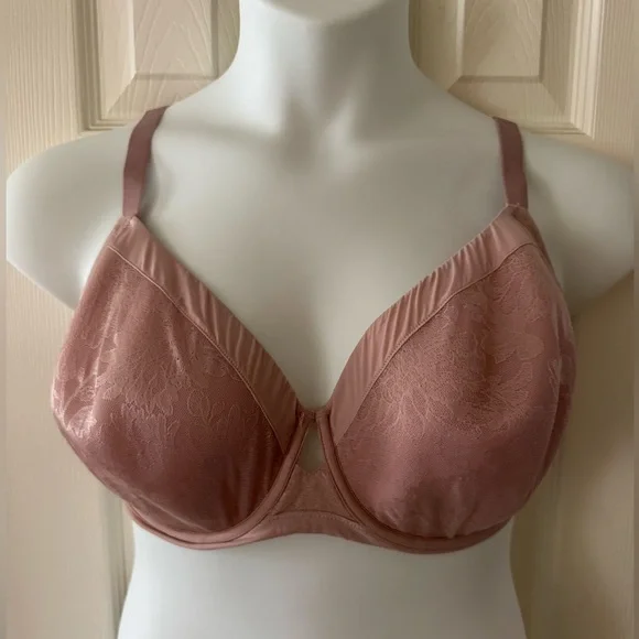 Soma Bra 40G  Lightest Lift Perfect Coverage Lace‎ Underwire Pink Underwire