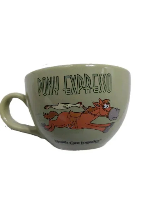Pony Express Green Tea Cup Pony Chicken 