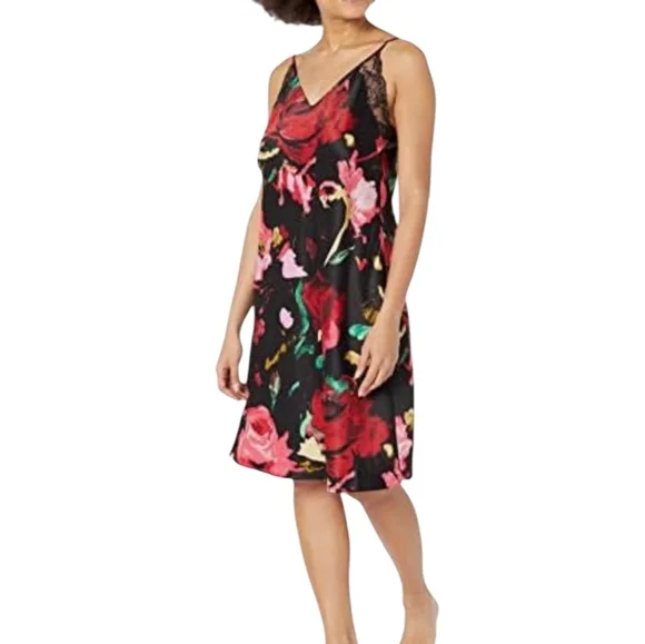 Natori womens Haiku-charm V-neck Slip W/Lace Length 40