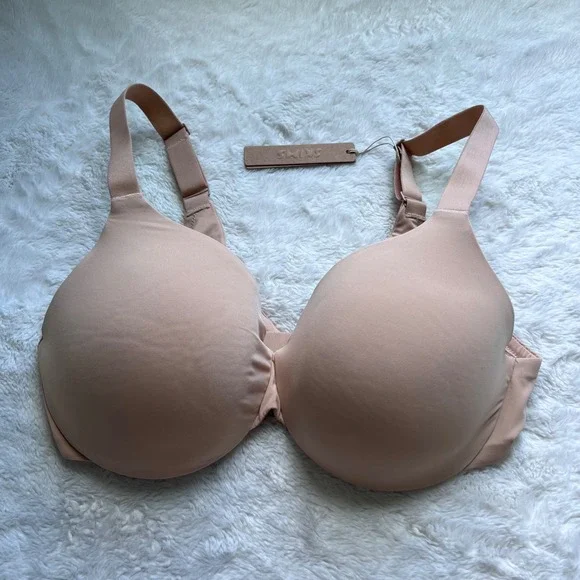 SKIMS Smoothing Intimates Full Coverage Lightly Lined Bra Clay 36DD DM-DEM-9549W