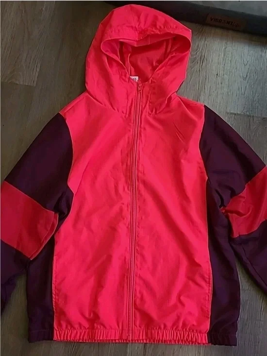 Victoria’s Secret Windbreaker Jacket M/L PINK Hooded