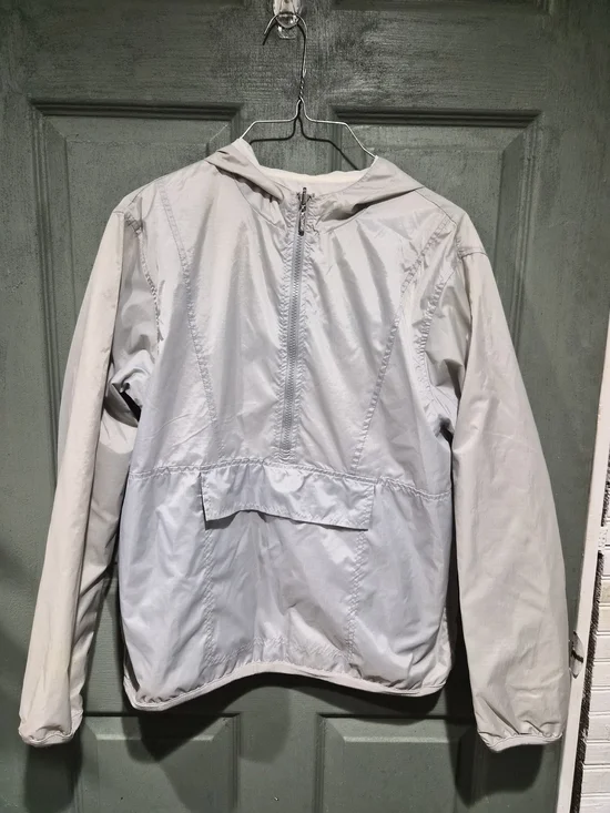 Catalina White Hooded Jacket with Subtle Logo