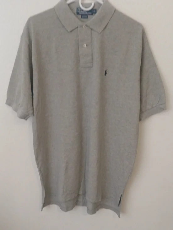 Polo by Ralph Lauren Classic Fit Gray Short-Sleeve Polo Shirt Sz. XL