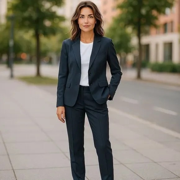 J.Crew Women’s Pinstriped Blazer